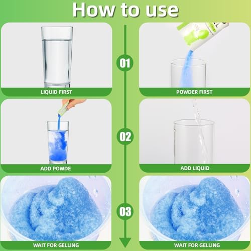 8 Gallon Camping Toilet Bags with Poo Gel - Leak-Proof Portable Toilet Liner & Odor Control Gel for Outdoor, RV, Hiking | Plant-Based