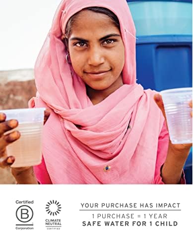 LifeStraw Home Water Pitcher Replacement Pack, 1-Year Supply, for Protection Against Bacteria, Parasites, microplastics, PFAS and 30+ contaminants