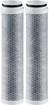 Cobbe 2 Pack Replacement Filters for Handheld Shower Head - 99% Chlorine Filtration - 2.0 Carbon Shower Filter - Reduces Dry Itchy Skin