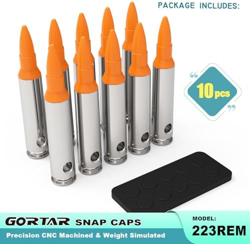 Snap Caps Training Dummy Rounds Practice Safe Loading Firing Close to Real Weight