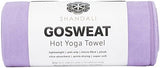 Shandali GoSweat Non-Slip Hot Yoga Towel with Super-Absorbent Soft Suede Microfiber in Many Colors, for Bikram Pilates and Yoga Mats.