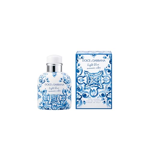 Dolce & Gabbana Light Blue Summer Vibes Pour Homme, Eau De Toilette Spray, For Men - 75 ml / 2.5 Fl Oz