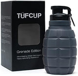 Spit Cup Spittoon for Chewing, Portable Reusable Spit Dipping Cup with Lid, Collapsible Spill Resistant Leak Proof Silicone Body Travel Spitter