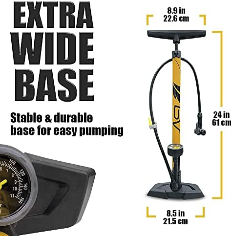 BV Bike Floor Pump - Thumbnail 5