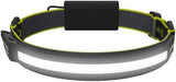 Liteband PRO 1000 Lumens LED Headlamp Rechargeable Battery Powered, Super Bright Tactical Head Lamp Flashlight Hard Hat Light, Mechanic Lamps, Camping, Running, Best Rated For Adults Forehead, Carbon