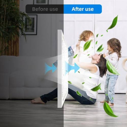 (6 Pack) 20x25x1 Furnace Air Filters, MPR 1900 & FPR 10, MERV 13 Pleated Air Filter (Actual Size: 19 3/4"x 24 3/4" x 3/4")