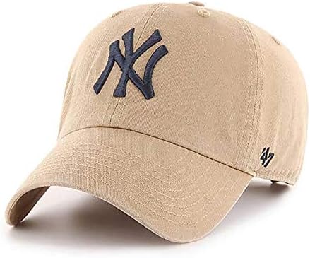 47 Brand MLB New York Yankees Branson Cap B-BRANS17CTP, Unisex