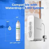 Waterdrop WD-G3-CB Filter, Replacement for WD-G3-W, WD-G3P600 and WD-G3P800-W Reverse Osmosis System, 1-year Lifetime