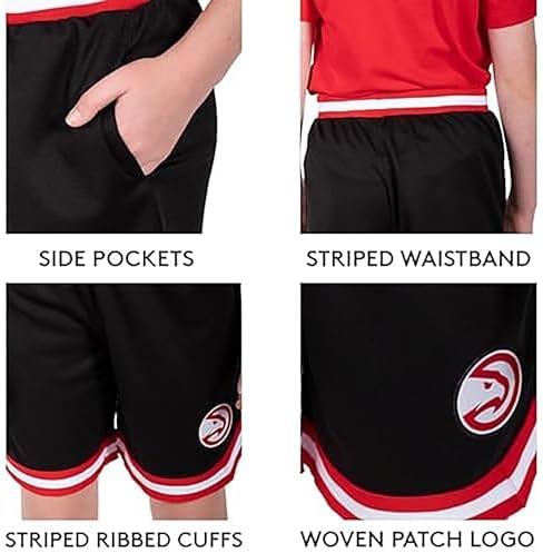Ultra Game Youth NBA Official Soft Air Mesh Ultimate Basketball Shorts