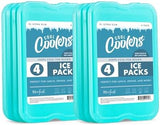 Cool Coolers by Fit + Fresh Slim Compact Reusable XL Ice Pack, Perfect for Lunch Boxes, Coolers, and Beach Bags