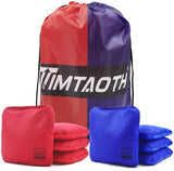 Dual Sided Corn Hole Bags Professional Cornhole Bags Set of 8 Regulation Corn Hole Bean Bags Slick and Stick