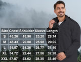 ELLSWOS Men's Waterproof Raincoat Lightweight Rain Jacket with Detachable Hood Softshell Windbreakerl for Hiking Travel