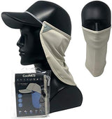 UV Sun Protection Neck Drape Adjustable Multifunctional 2 in 1 Face Covering for Outdoor Fishing - Unisex