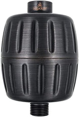 AquaBliss HEAVY DUTY Shower Filter – Advanced 30x Filtration - Universal Multi-Stage Shower Head Filter Reduces Chemicals, Chlorine & Odors - Oil Rubbed Bronze (SF500)