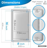 Access Panel for Drywall - 8x16 inch - Wall Hole Cover - Access Door - Plumbing Access Panel for Drywall - Heavy Durable Plastic White