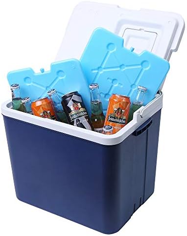 XL Large Ice Packs for Coolers - Slim Freezer Packs for Camping- Long Lasting Reusable Dry Ice Blocks, 13 x 10 x 0.5 inch, Quick Freeze - Set of 4