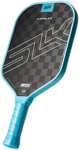 Selkirk Sport SLK Halo Raw Carbon Fiber Pickleball Paddle | Designed in The USA | Choose from The T700 Raw Carbon Fiber Power, The 18k Ultraweave Control, or The Kevlar Linkweave Thermoformed Pro