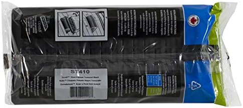 Decor Grates ST410 Scroll Design Floor Register, 4x10 Inches, Textured Black