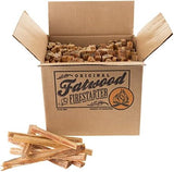 Fatwood Pine Wood Fire Sticks - 10-lb Box of Indoor or Outdoor Fire Starters for Campfires, Grills, Wood Stoves, Firepits, or Fireplaces by Pure Garden