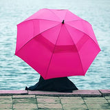 G4Free 47/54/62/68 Inch Automatic Open Golf Umbrella Oversize Extra Large Double Canopy Vented Windproof Waterproof Stick Umbrellas