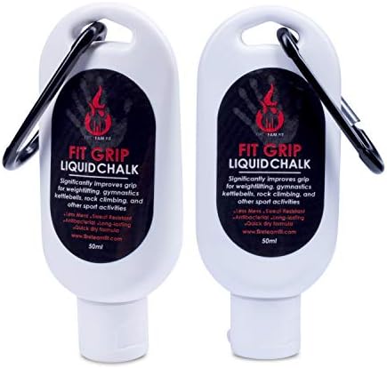 Liquid Chalk for Weight Lifting, Rock Climbing, Cross Training, & Powerlifting, Gym Approved Workout Chalk for Hands & Calluses