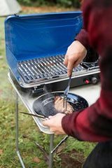 Stansport 24-Piece Enamel Camping Tableware Set