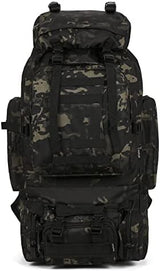 100L Camping Hiking Backpack,Molle military Tactical rucksack backpack,Waterproof Lightweight Hiking Backpack