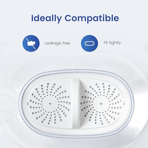 Waterspecialist Filter Replacement for All Waterdrop® Pitcher Filtration System, Fits Waterdrop WD-PF-01A Plus, Reduces PFOA/PFOS, Chlorine, Last Up to 3 Months or 200 Gallons (Pack of 2)