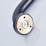 ELLO&ALLO Oil Rubbed Bronze Bathroom Shower Grab Bar, Home Care Bath Hardware (20 Inch)