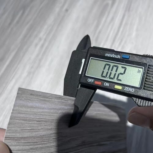 Wood Grain Peel and Stick Floor Tiles – 11.8” Width, Full Roll Length of 118" – Versatile Design for Any Space, Grey Self Adhesive Vinyl Flooring, Waterproof and Non-Slip Features