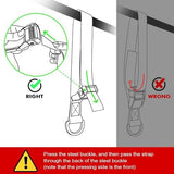 Pull Up Assistance Bands, Heavy Duty Resistance Band for Pull Up Bar, Adjustable Weight/Size with Fabric Feet/Knee Rest, Bands for Pull Up Assist for Strength Training, Pull Up Assist Band