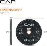 CAP Barbell Rubber Olympic Bumper Plate | Multiple Options/Colors