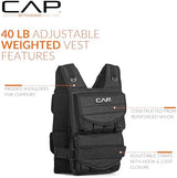 CAP Barbell Adjustable Weighted Vest | Various Sizes