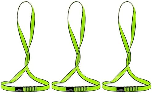 18MM Nylon Climbing Sling Runner 23KN CE2008/EN566 Rock Climbing Webbing Straps for Outdoor Climbing, Rappelling, Swing, Yoga Hammock etc
