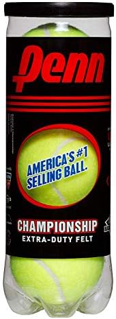 Penn Championship Tennis Balls - Extra Duty Felt Pressurized Tennis Balls