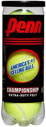 Penn Championship Tennis Balls - Extra Duty Felt Pressurized Tennis Balls