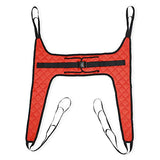 Fushida Hoyer Lift Sling,Commode Patient Lift Slings Medical Transfer Sling for Patients Shower Bath,Large Toileting Sling,Lift Sling for Elderly Bariatric,Divided U Slings Fit Invacare/Hoyer Lift