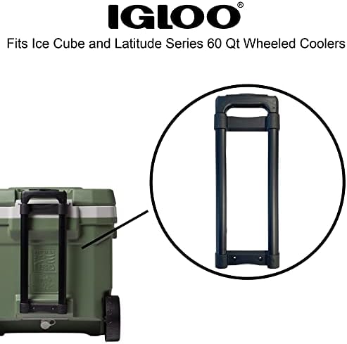 Igloo Replacement Telescoping Handle for Ice Cube and Latitude 60 Qt Wheeled Cooler