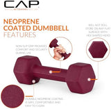 CAP Barbell Neoprene Dumbbell Weights Pairs & Sets | Multiple Colors