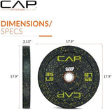 CAP Barbell Rubber Olympic Bumper Plate | Multiple Options/Colors