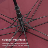 G4Free 47/54/62/68 Inch Automatic Open Golf Umbrella Oversize Extra Large Double Canopy Vented Windproof Waterproof Stick Umbrellas