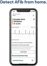 KardiaMobile 1-Lead Personal EKG Monitor – Record at Home – Detects AFib & Irregular Arrhythmias – Easy Results in 30 Seconds – Works w/Most Smartphones - FSA/HSA Eligible