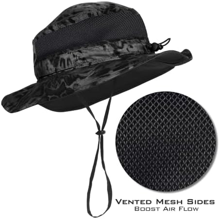 KastKing Sol Armis UPF 50 Boonie Hat - Sun Protection, Fishing, Beach & Hiking, Paddling, Rowing, Kayaking