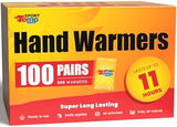 Hand Warmers - Up to 11 Hours of Heat, Super Long Lasting - Easy, All Natural - Air Activated, for Body, Hands & Toes - Odorless Hot Hand Warmer - Sport Temp
