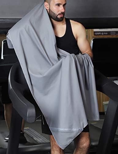 Rainleaf Microfiber Towel Perfect Travel & Gym & Camping Towel. Quick Dry - Super Absorbent - Ultra Compact - Lightweight. Suitable for Trip, Beach, Shower, Backpacking, Pool