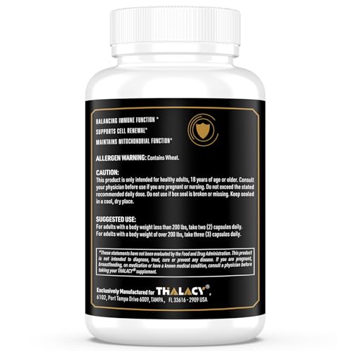 Thalacy Spermidine Supplements, 60 Capsules