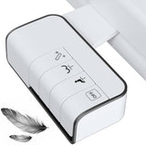 Hibbent Bidet Attachment for Toilet, Non-Electric Dual Nozzle for Frontal & Rear Wash, Adjustable Water Pressure Control, Fresh Water Bidet Toilet Seat, Self Cleaning Water Sprayer, Matte Black