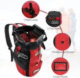 AOLEBA Arborist Rope Storage Bag Tree Climbing Rock Rope Bucket Backpack Rope Storage Bag Large Capacity 1680D Thicken Nylon Material with Hand Straps, Side Pockets