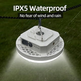 Camping Tent Light LED Rechargeable Portable Hanging Lantern with Remote,IPX5 Waterproof Outdoor Lights with Battery Power, Camp Lamp Light for Glamping Indoor Outages Car Repair