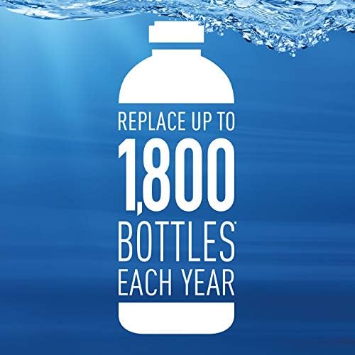 Brita Stream Pitcher Water Filter for Pitchers and Dispensers, BPA-Free, Replaces 1,800 Plastic Water Bottles a Year, Lasts Two Months or 40 Gallons, Includes 3 Filters